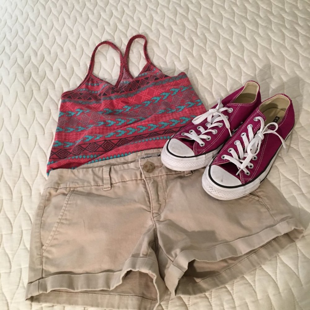 3 for $20 Sale: American Eagle Khaki Cuffed Shorts